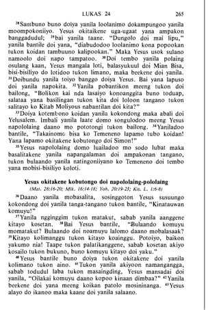 Banggai bible   new testament