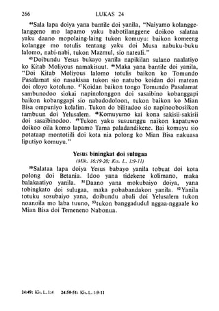 Banggai bible   new testament