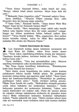 Banggai bible   new testament