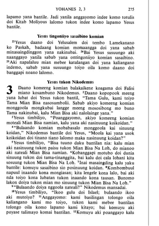 Banggai bible   new testament