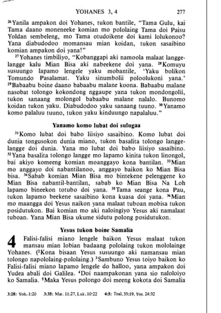 Banggai bible   new testament