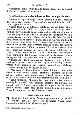 Banggai bible   new testament