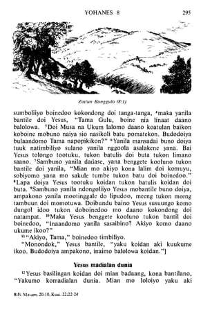 Banggai bible   new testament