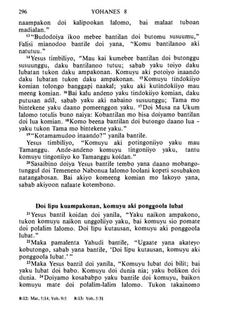 Banggai bible   new testament