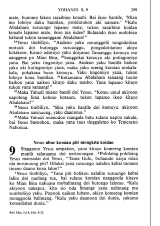Banggai bible   new testament