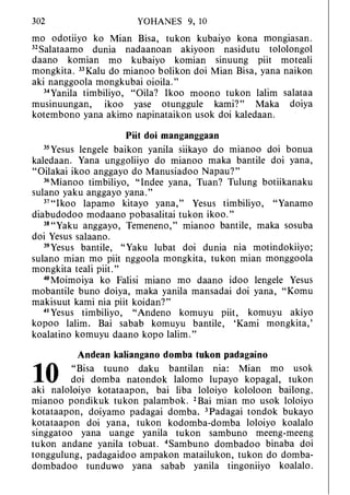 Banggai bible   new testament