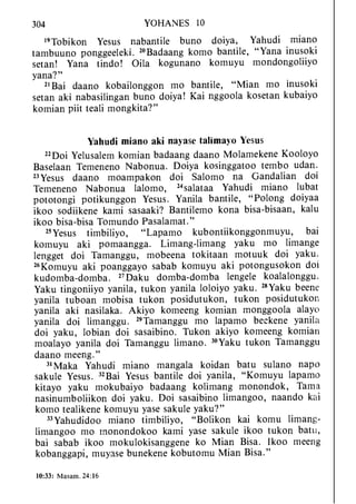 Banggai bible   new testament