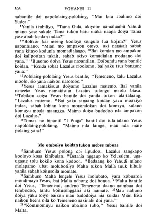 Banggai bible   new testament