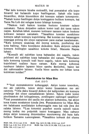Banggai bible   new testament