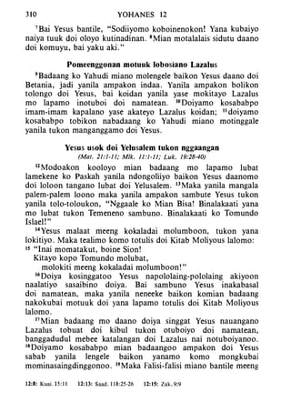 Banggai bible   new testament