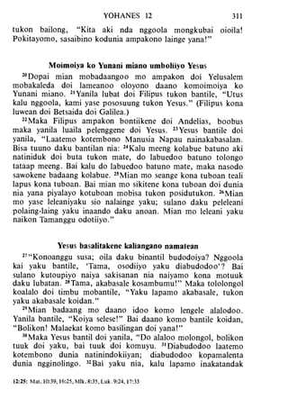 Banggai bible   new testament
