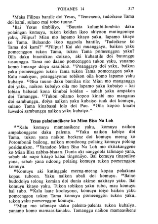 Banggai bible   new testament
