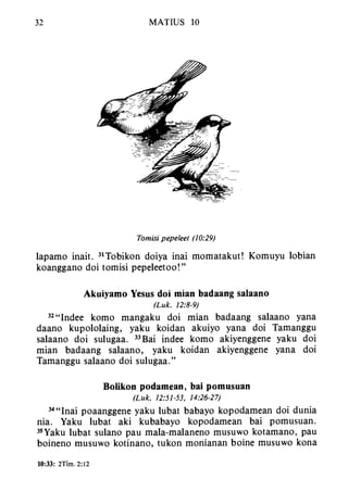 Banggai bible   new testament