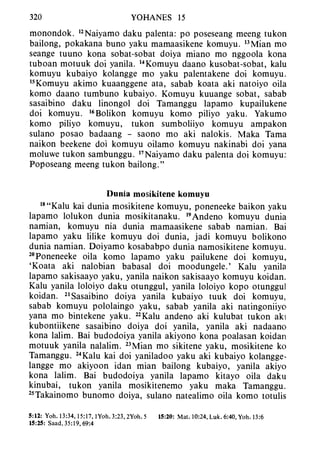 Banggai bible   new testament