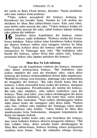 Banggai bible   new testament