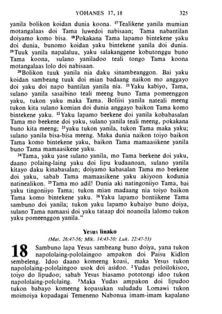 Banggai bible   new testament