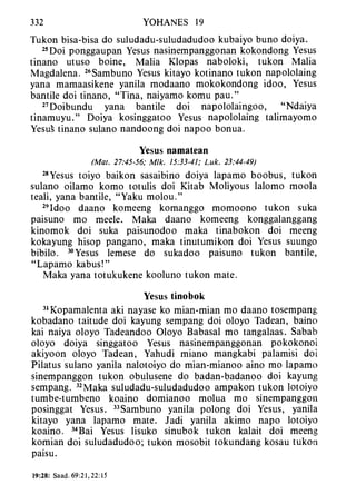 Banggai bible   new testament