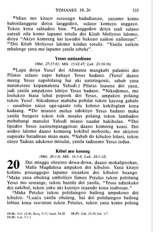 Banggai bible   new testament