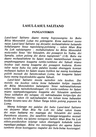 Banggai bible   new testament