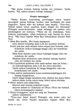 Banggai bible   new testament