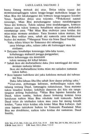 Banggai bible   new testament