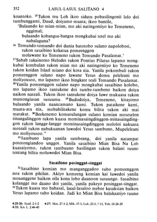 Banggai bible   new testament