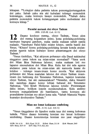 Banggai bible   new testament