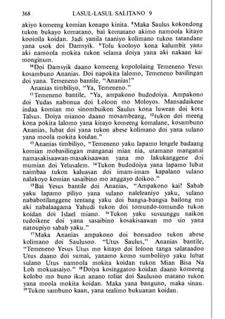 Banggai bible   new testament