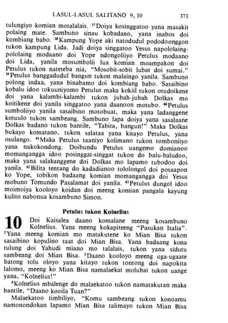Banggai bible   new testament
