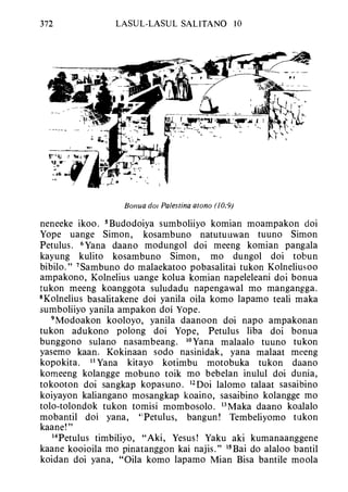 Banggai bible   new testament