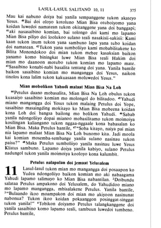 Banggai bible   new testament