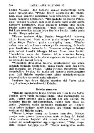Banggai bible   new testament