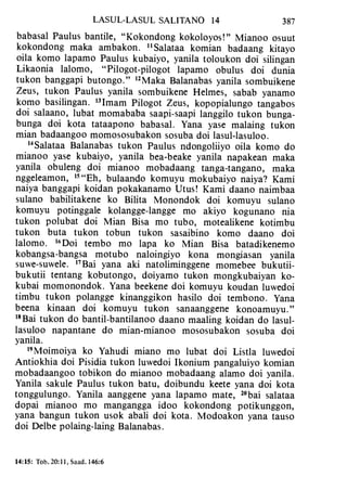 Banggai bible   new testament