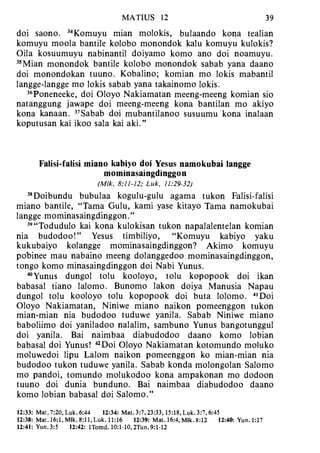 Banggai bible   new testament