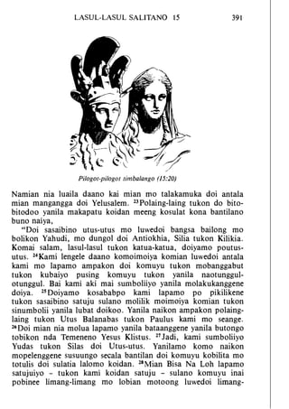 Banggai bible   new testament