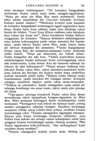 Banggai bible   new testament