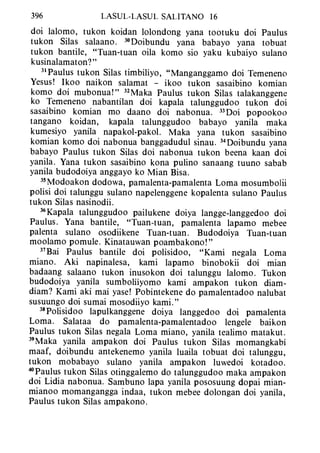 Banggai bible   new testament