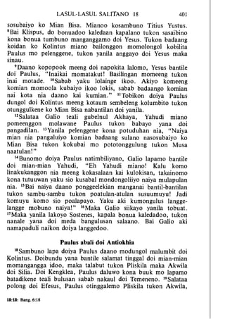 Banggai bible   new testament