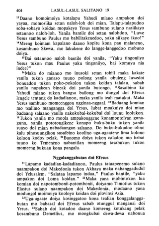 Banggai bible   new testament