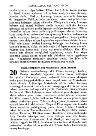 Banggai bible   new testament