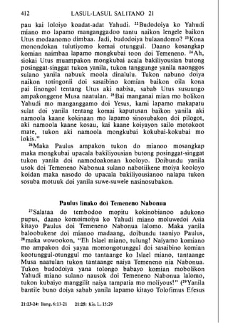 Banggai bible   new testament