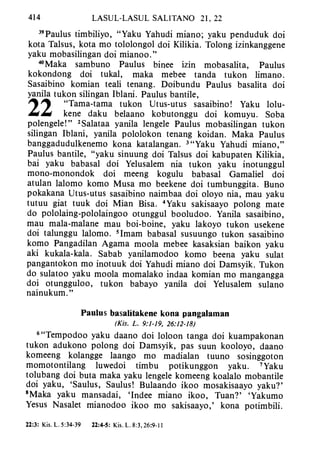 Banggai bible   new testament