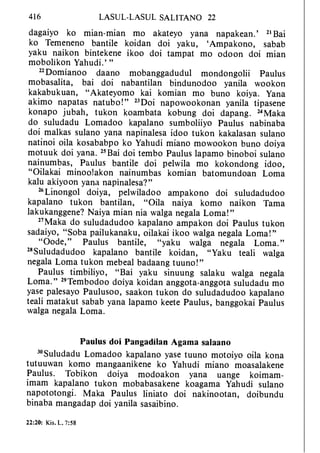 Banggai bible   new testament