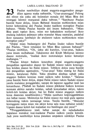Banggai bible   new testament
