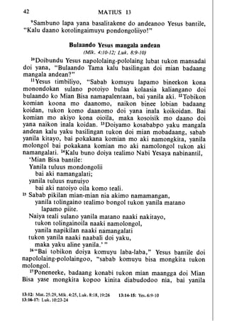 Banggai bible   new testament