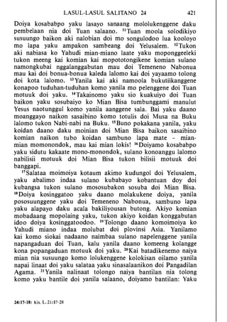 Banggai bible   new testament