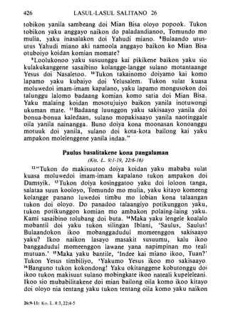 Banggai bible   new testament