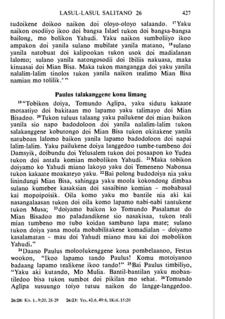 Banggai bible   new testament
