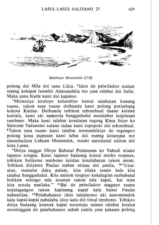 Banggai bible   new testament