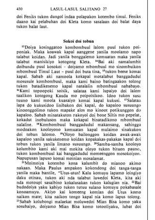 Banggai bible   new testament